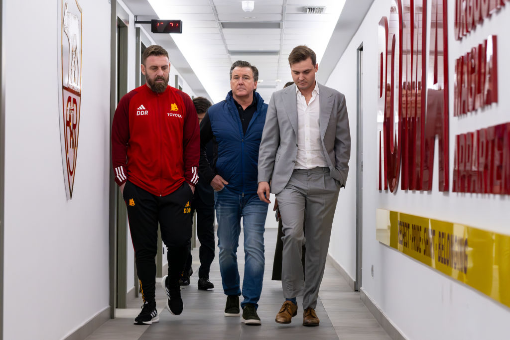 Daniele De Rossi, Dan e Ryan Friedkin tra i corridoi di Trigoria