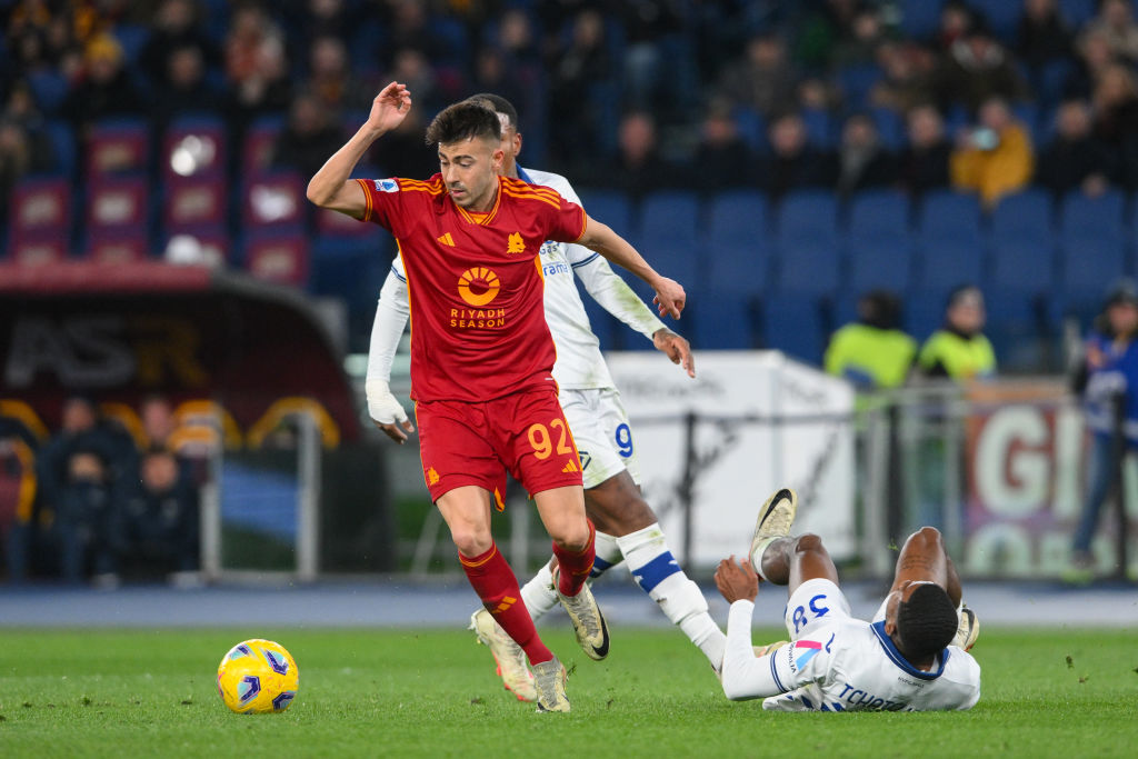 El Shaarawy in azione con la maglia della Roma 