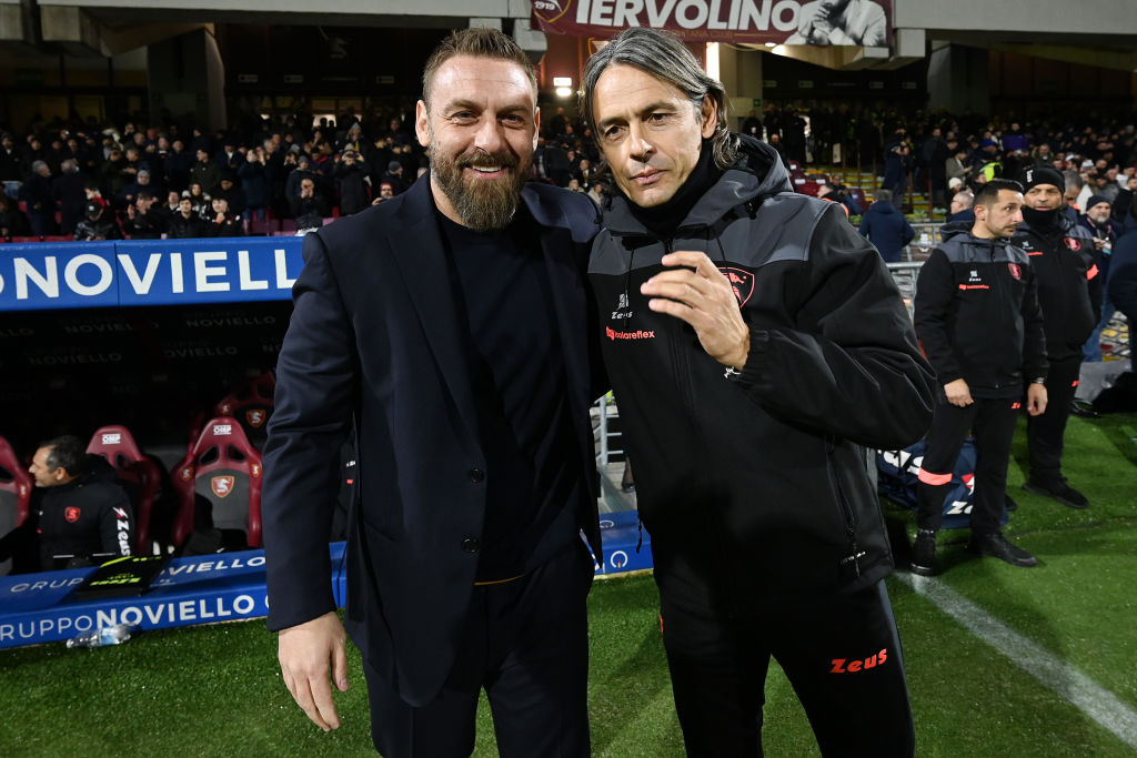 Filippo Inzaghi insieme a Daniele De Rossi