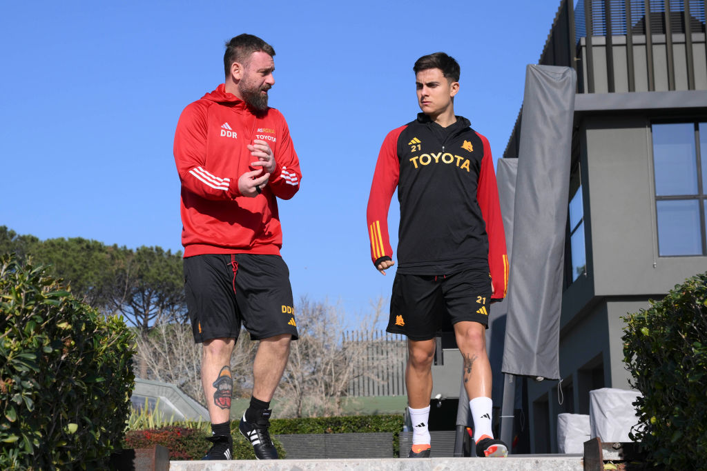 De Rossi e Dybala a Trigoria