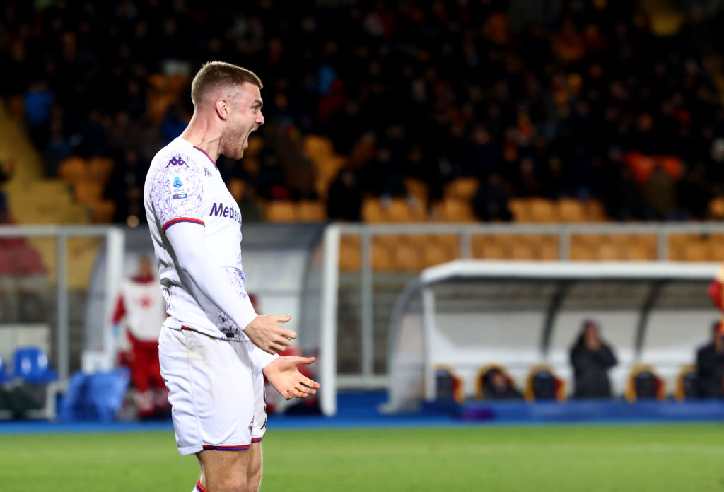 Lucas Beltrán, attaccante della Fiorentina