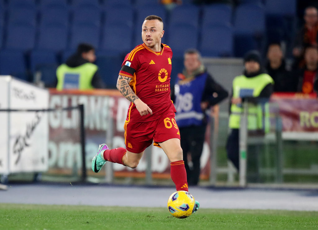 Angeliño in campo contro il Cagliari