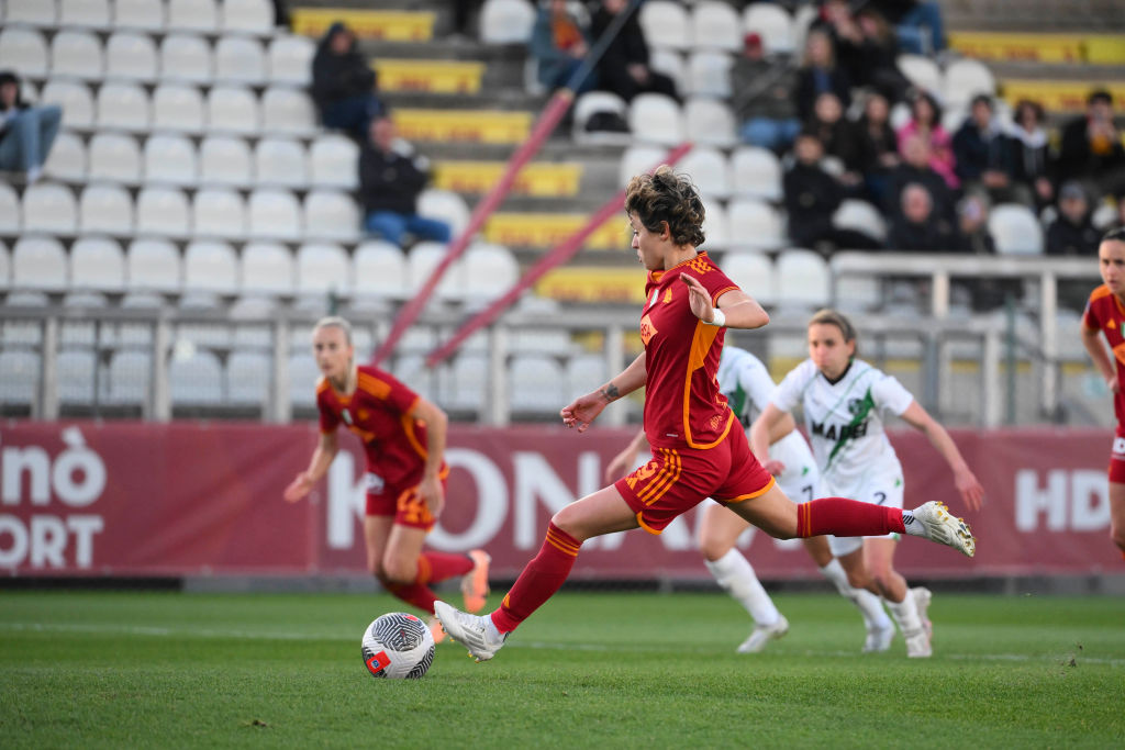 Valentina Giacinti in azione