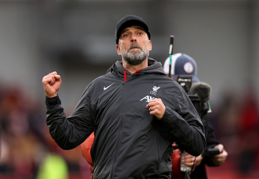 Klopp al termine di una sfida del Liverpool