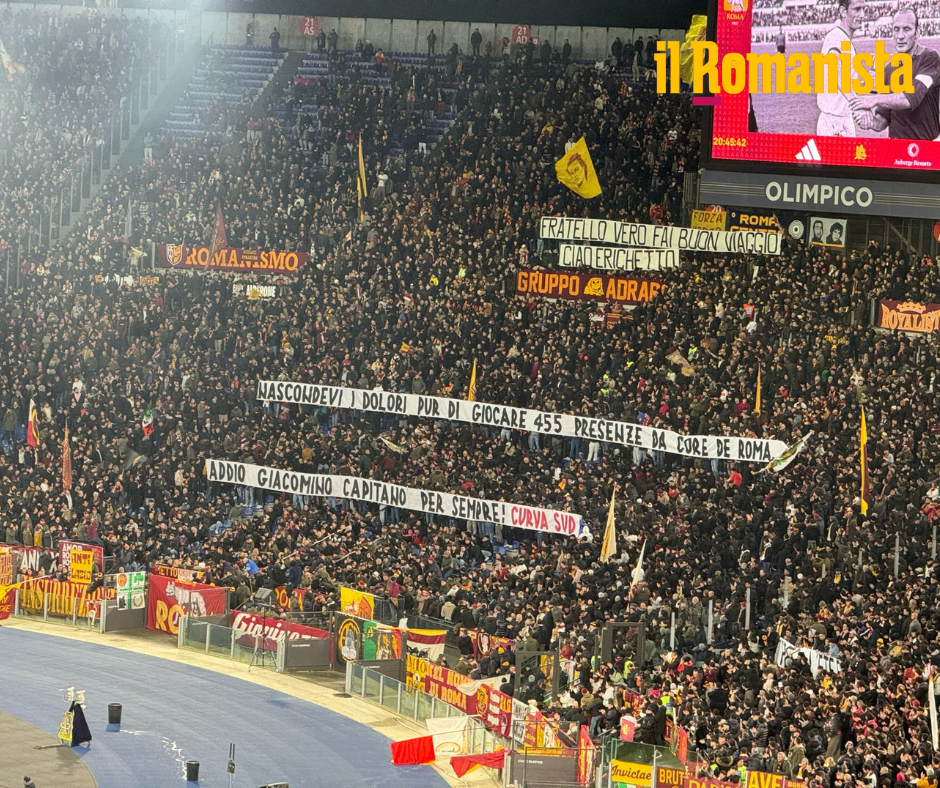 Lo Stadio Olimpico saluta Losi