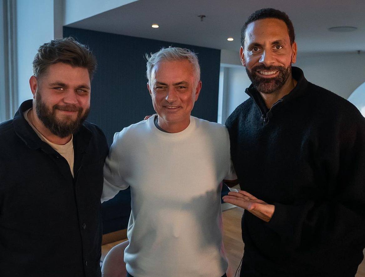 Mourinho e Rio Ferdinand