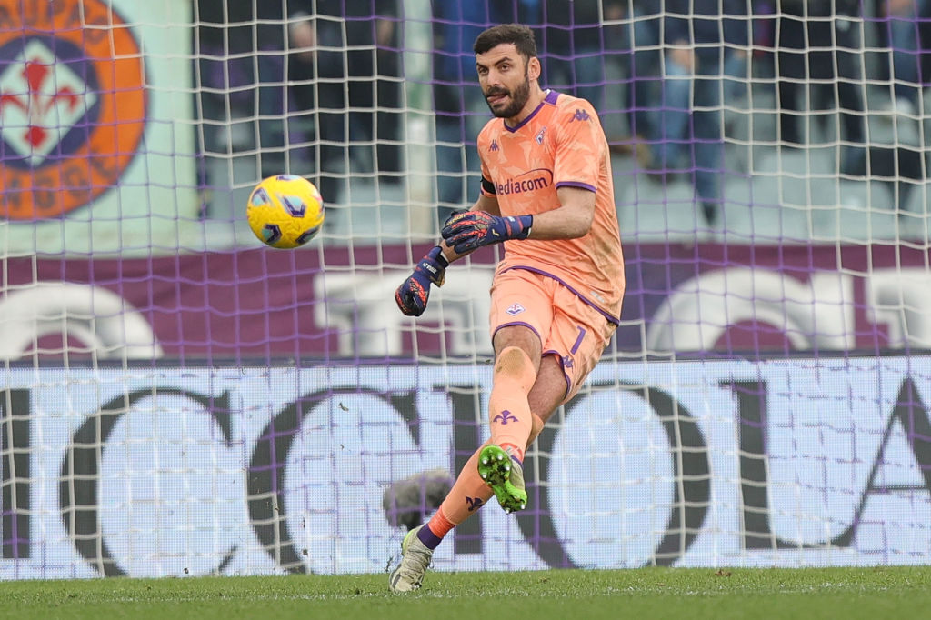 Terracciano in campo nel corso della sfida contro l'Empoli