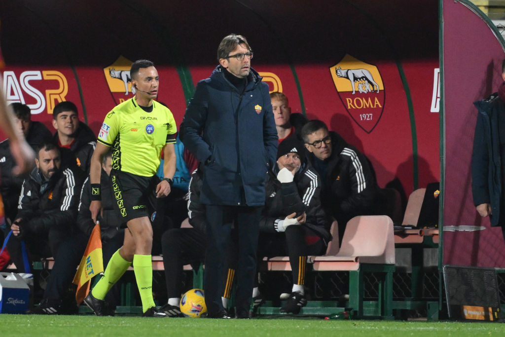 Federico Guidi, allenatore della Roma Primavera