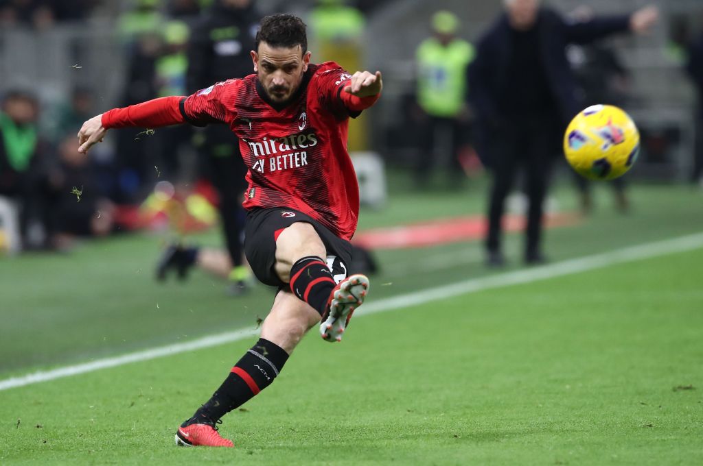 Florenzi in campo col Milan