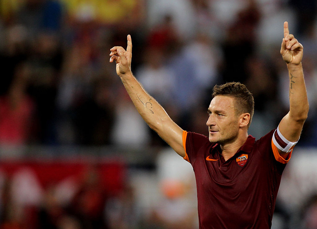 Totti con la Roma