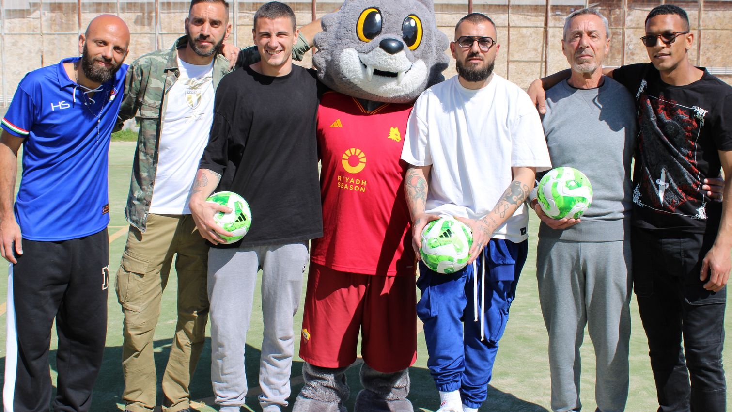 Foto detenuti as roma