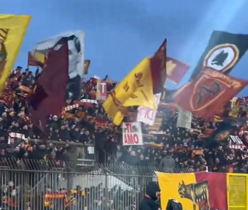 I tifosi della Roma a Monza