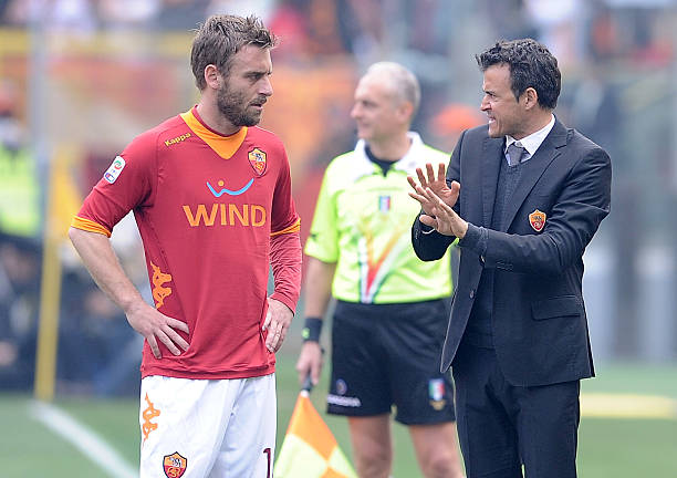 De Rosso e Luis Enrique alla Roma