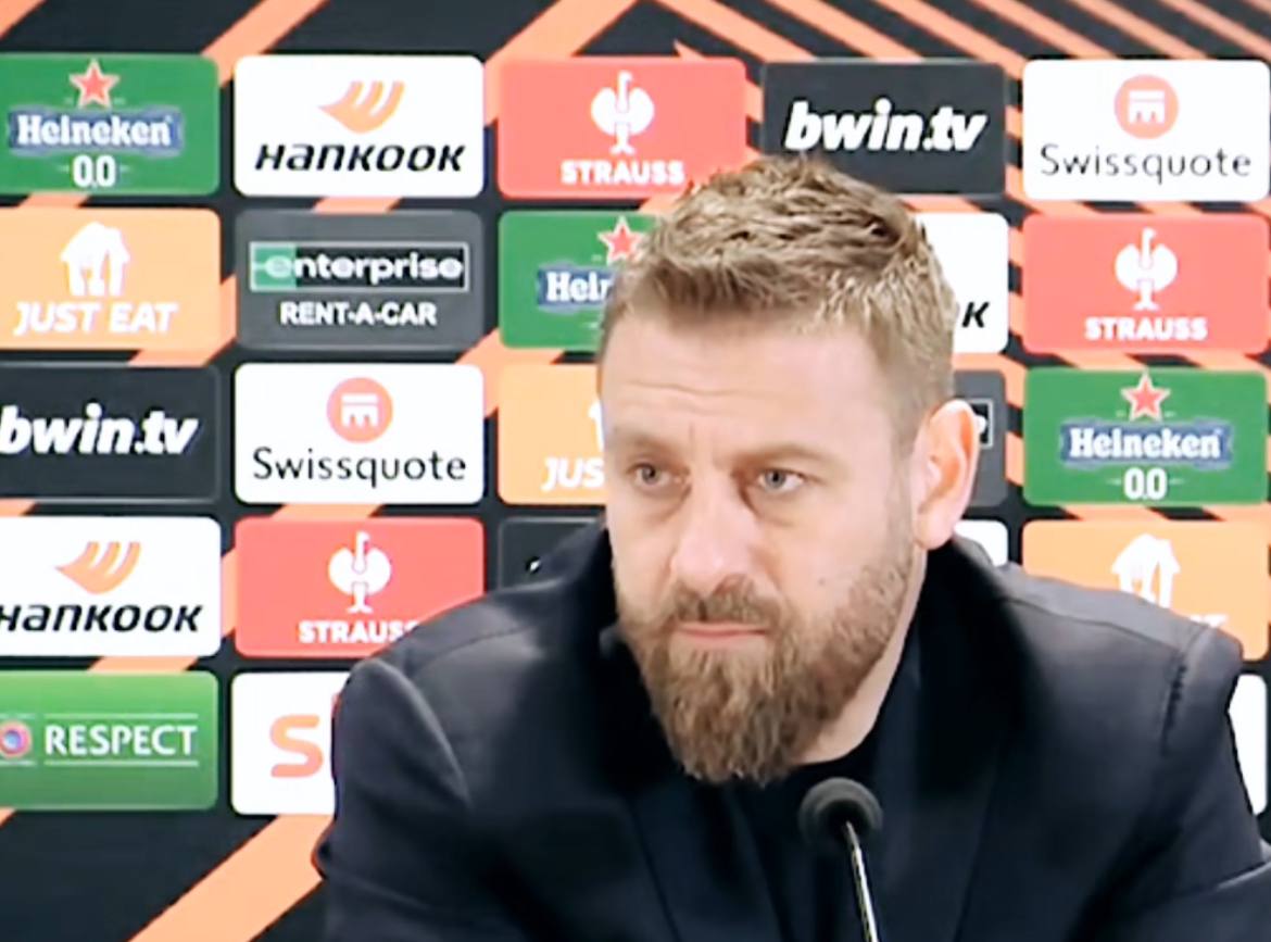 Daniele De Rossi in conferenza stampa