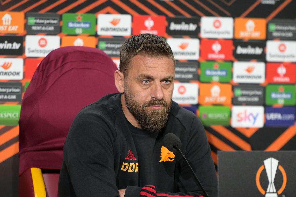 de rossi in conferenza stampa