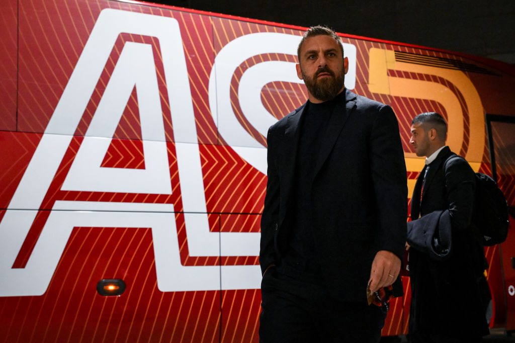 De Rossi al suo arrivo a San Siro