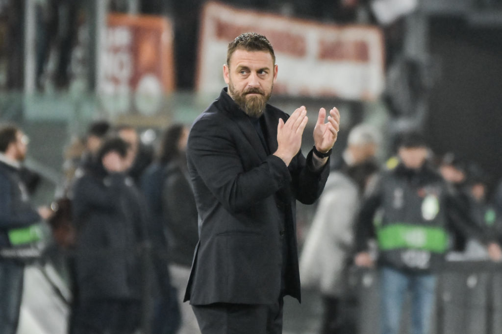 De Rossi durante Roma-Milan