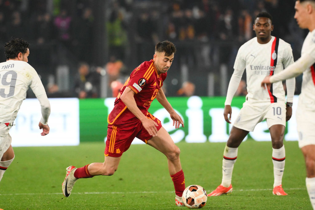 El Shaarawy in campo con la Roma