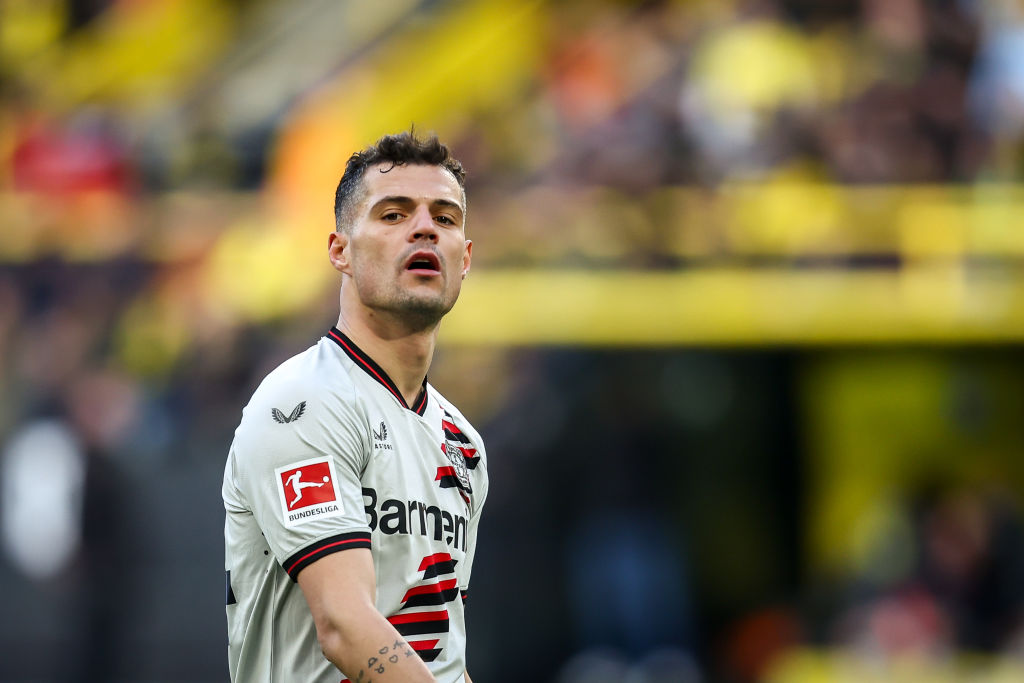 Granit Xhaka Bayer Leverkusen 