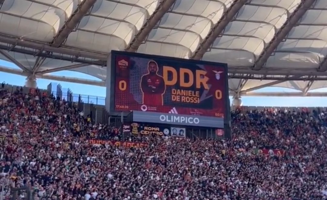 L'Olimpico durante Roma-Lazio