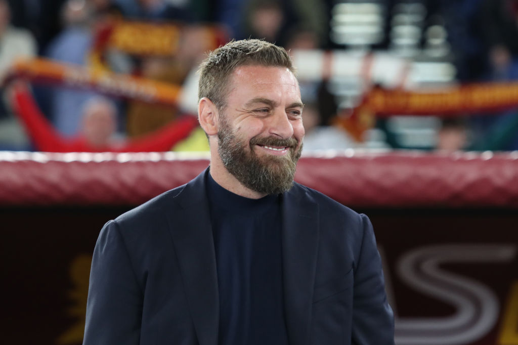 De Rossi in panchina con la Juventus