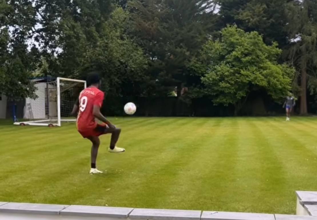 L'allenamento di Abraham con il fratello