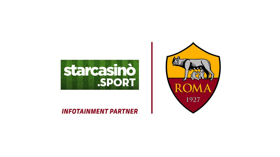 StarCasinò e il logo della Roma 