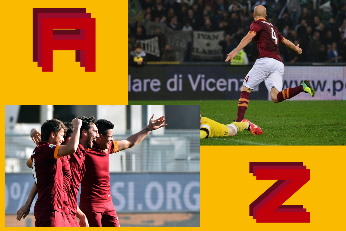 L'alfabeto di Roma-Udinese