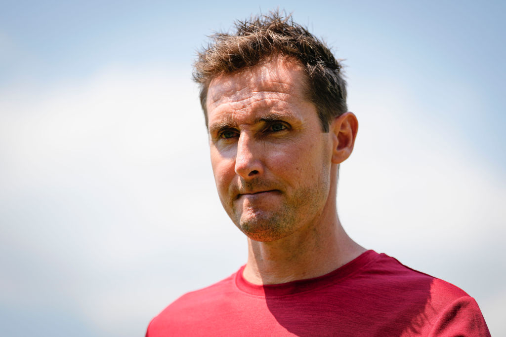 L'ex attaccante tedesco Miroslav Klose