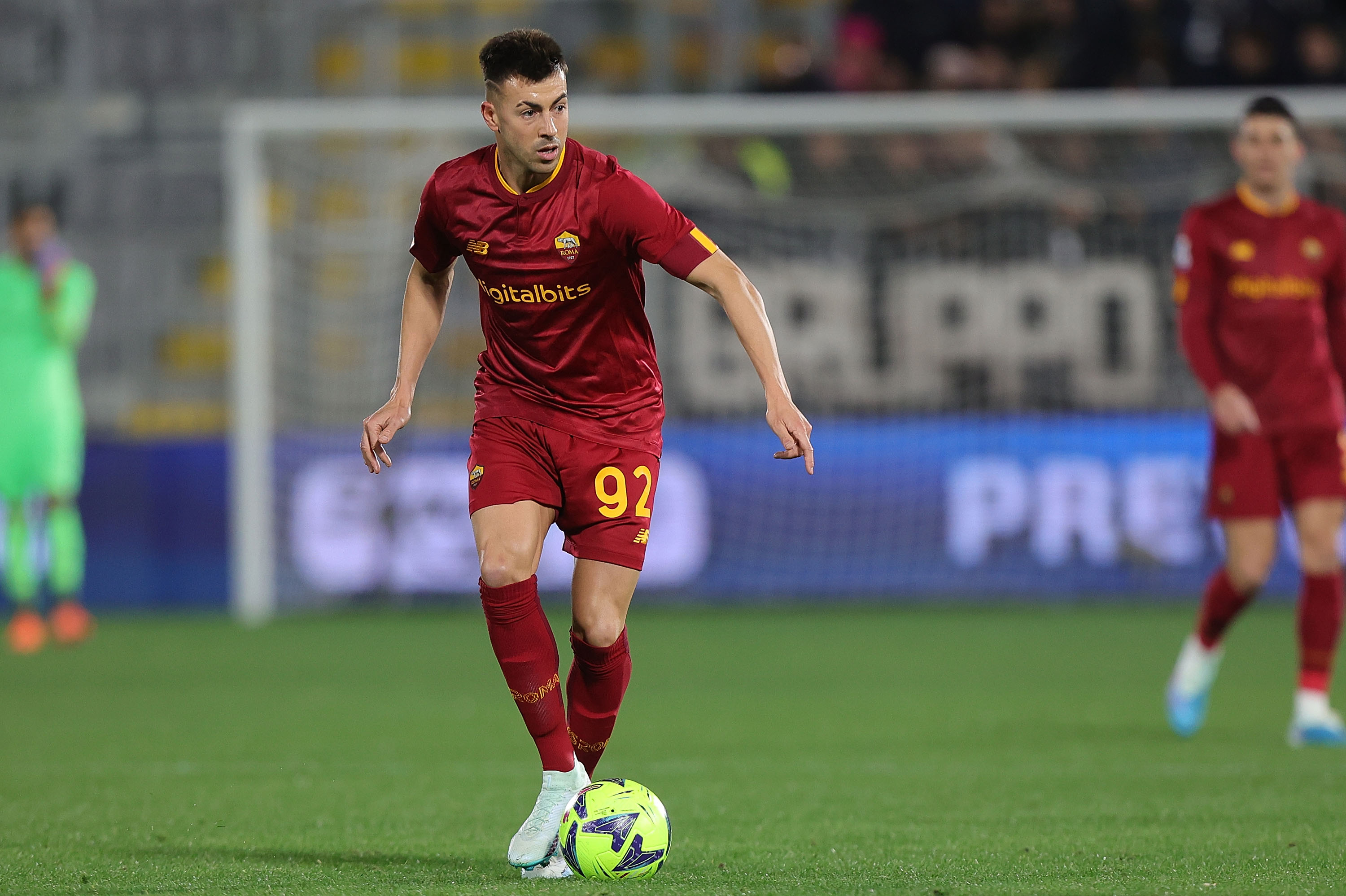 El Shaarawy in azione con la maglia della Roma 