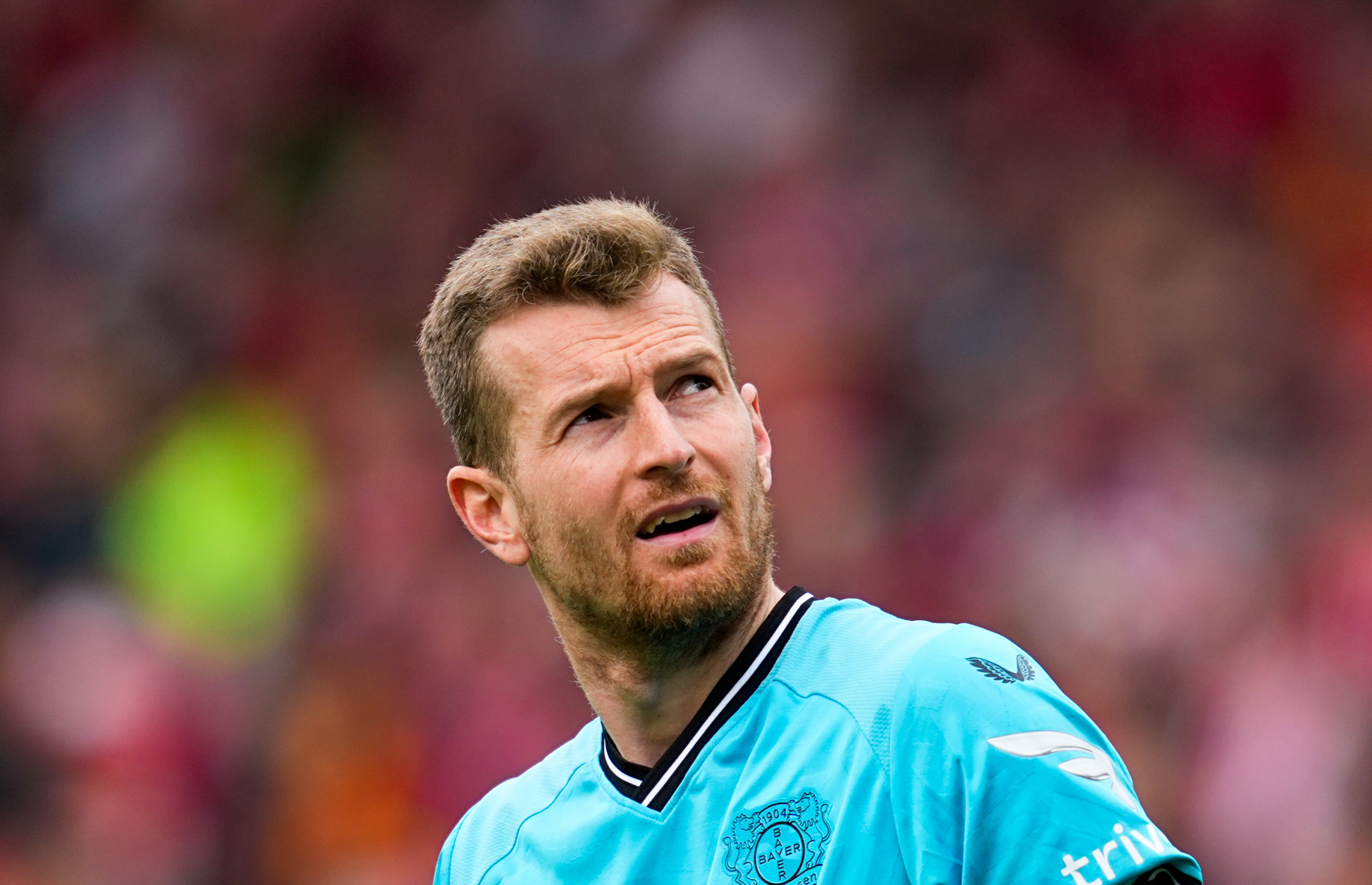 Lukas Hradecky, portiere del Leverkusen