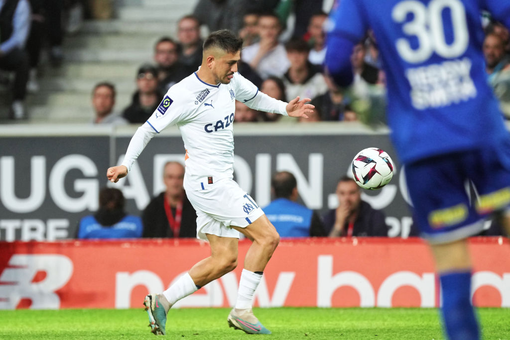 Ünder in campo con il Marsiglia