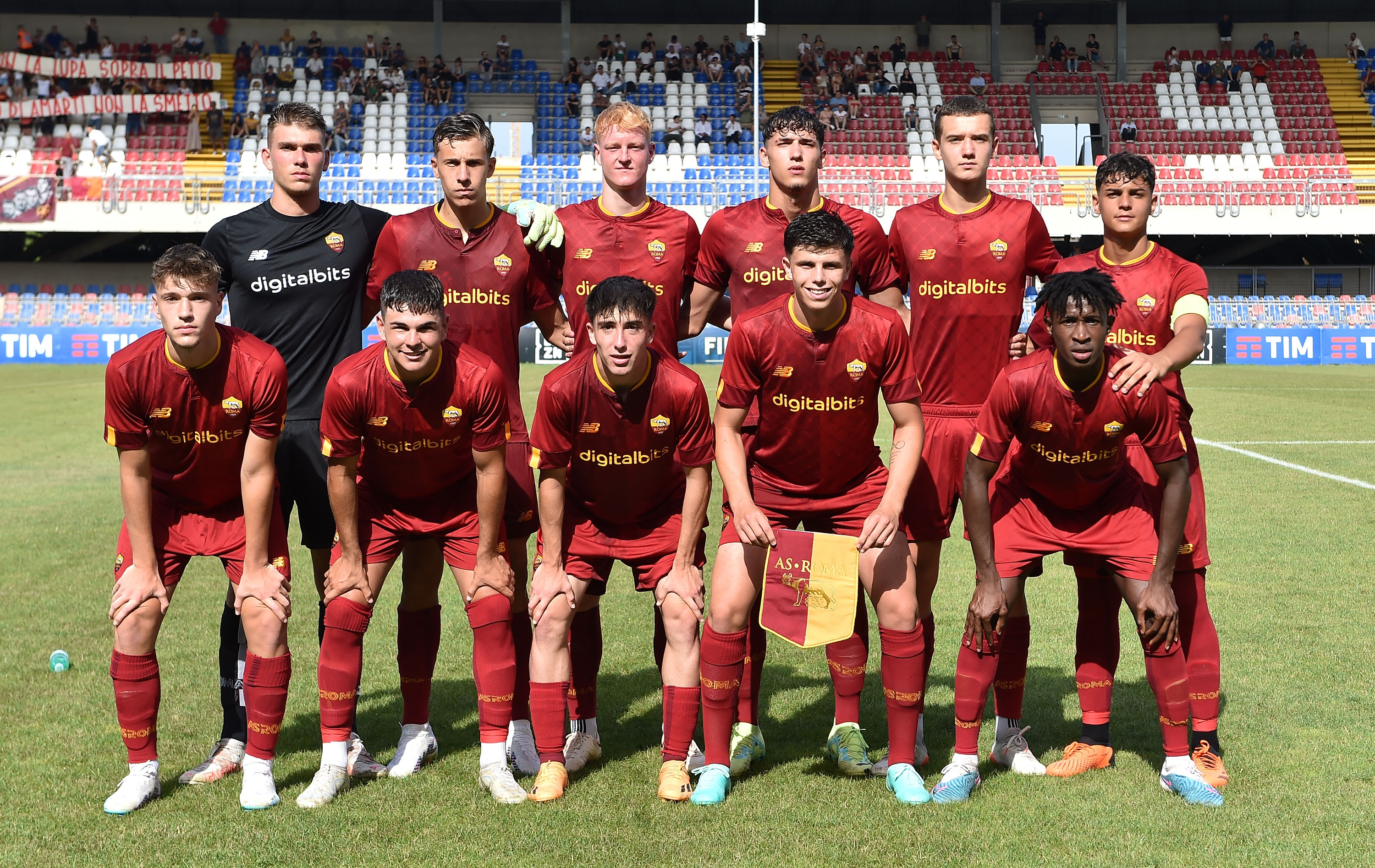 La Roma Under 17 prima della semifinale