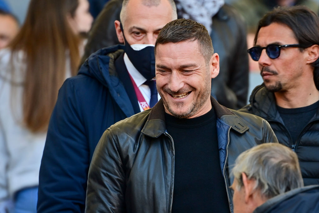 Francesco Totti allo Stadio Olimpico