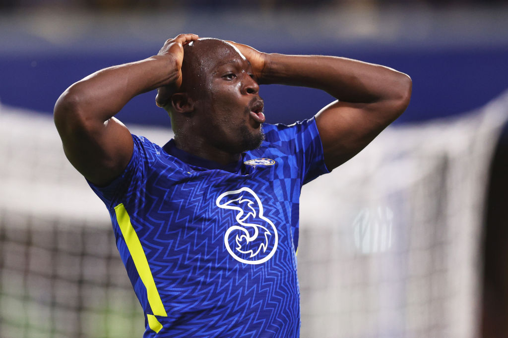 Lukaku con la maglia del Chelsea