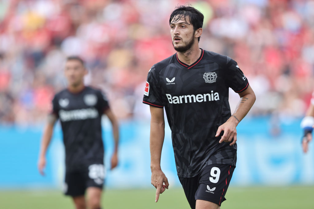 Azmoun con la maglia del Bayer Leverkusen