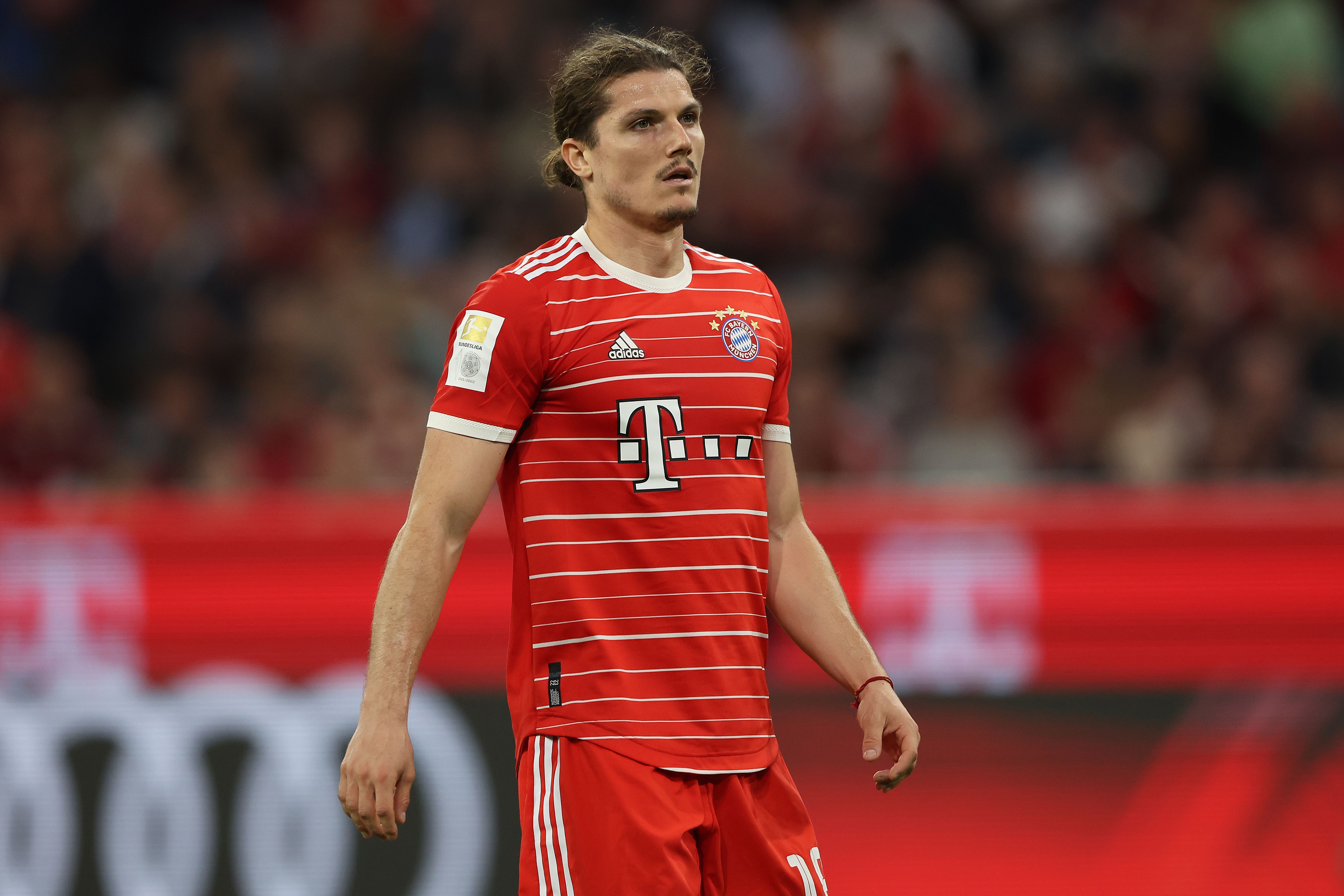 Marcel Sabitzer con la maglia del Bayern Monaco