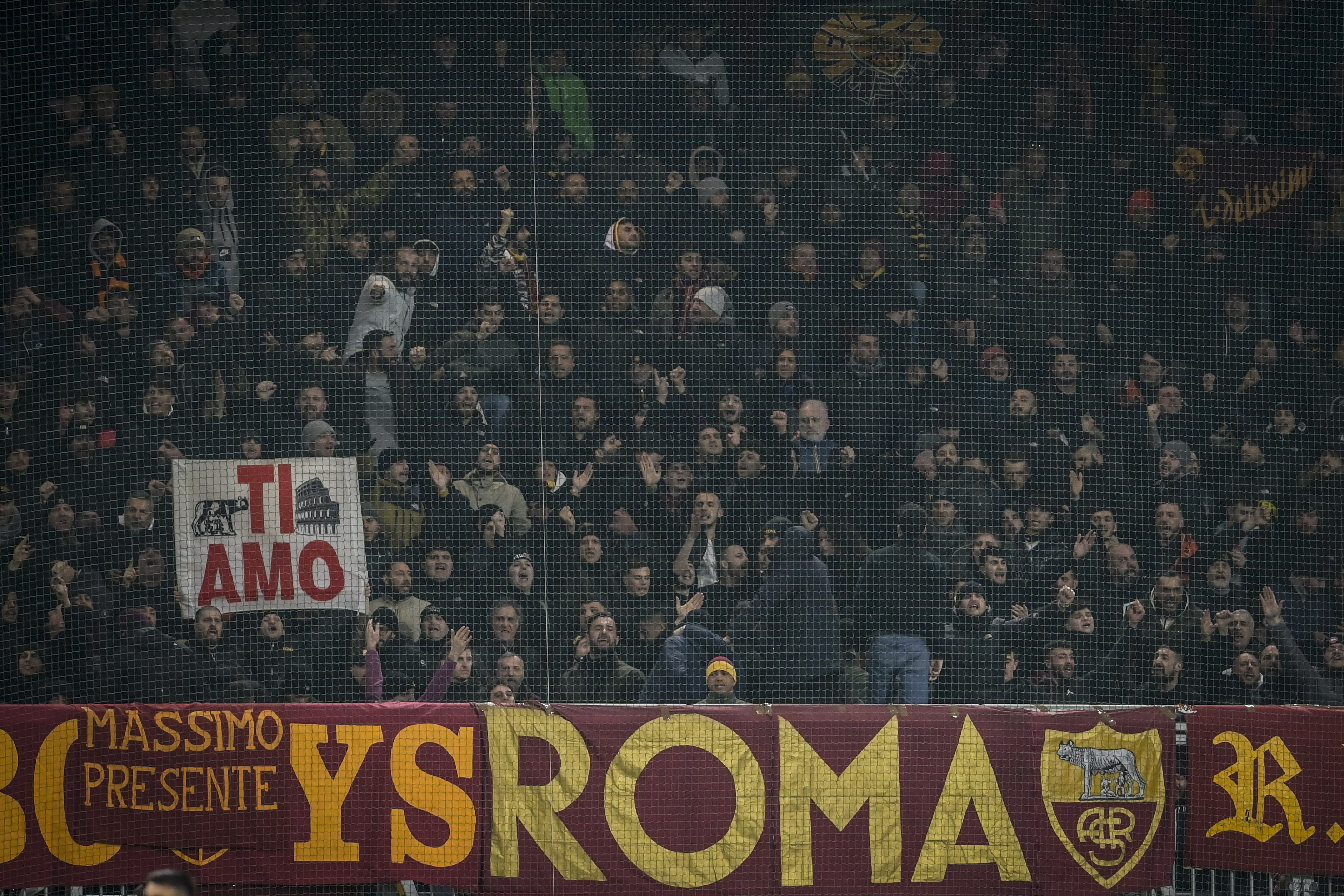 Tifosi della Roma in trasferta