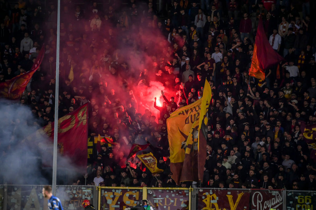 I  tifosi della Roma in trasferta