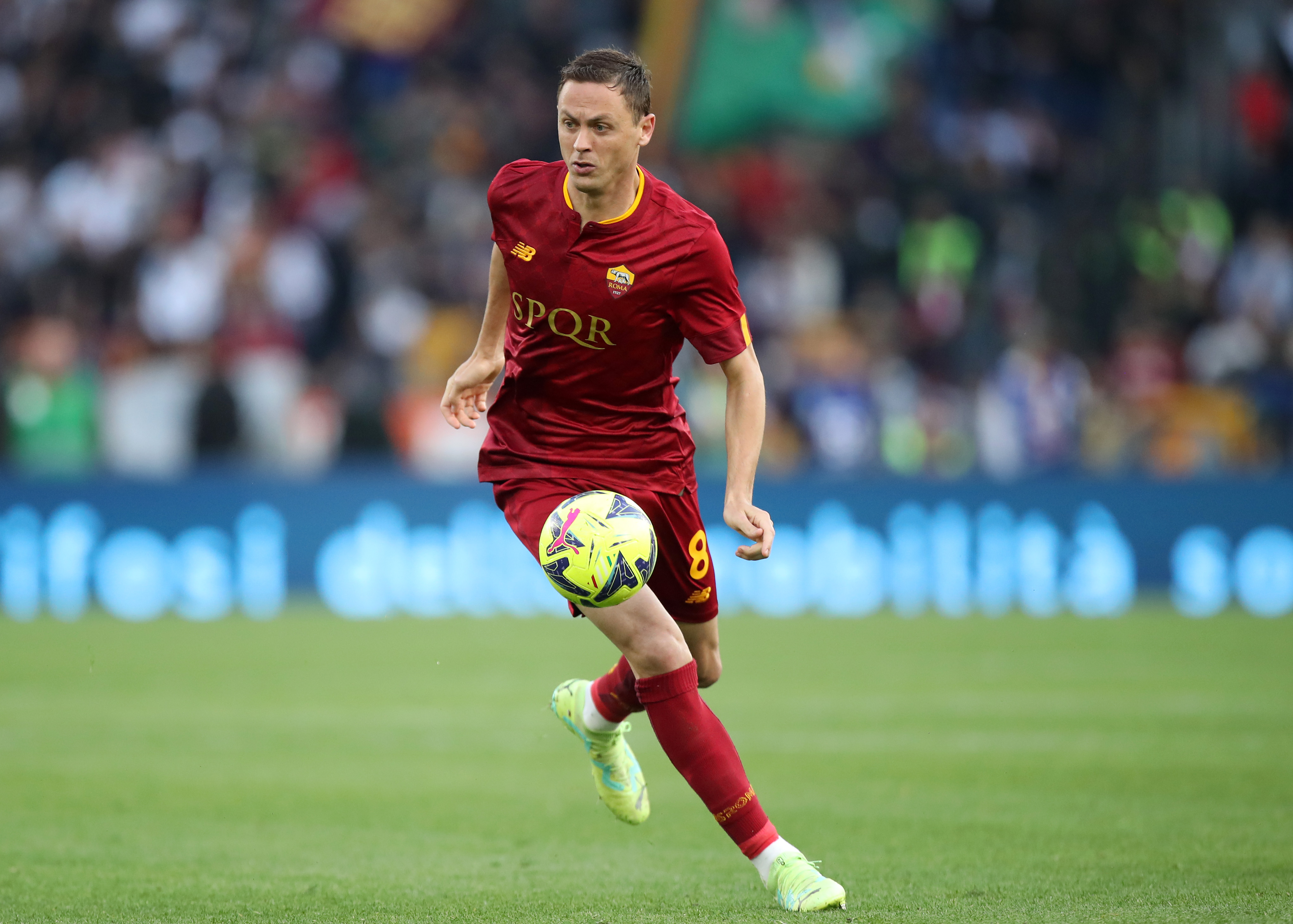 Nemanja Matic durante Roma-Milan