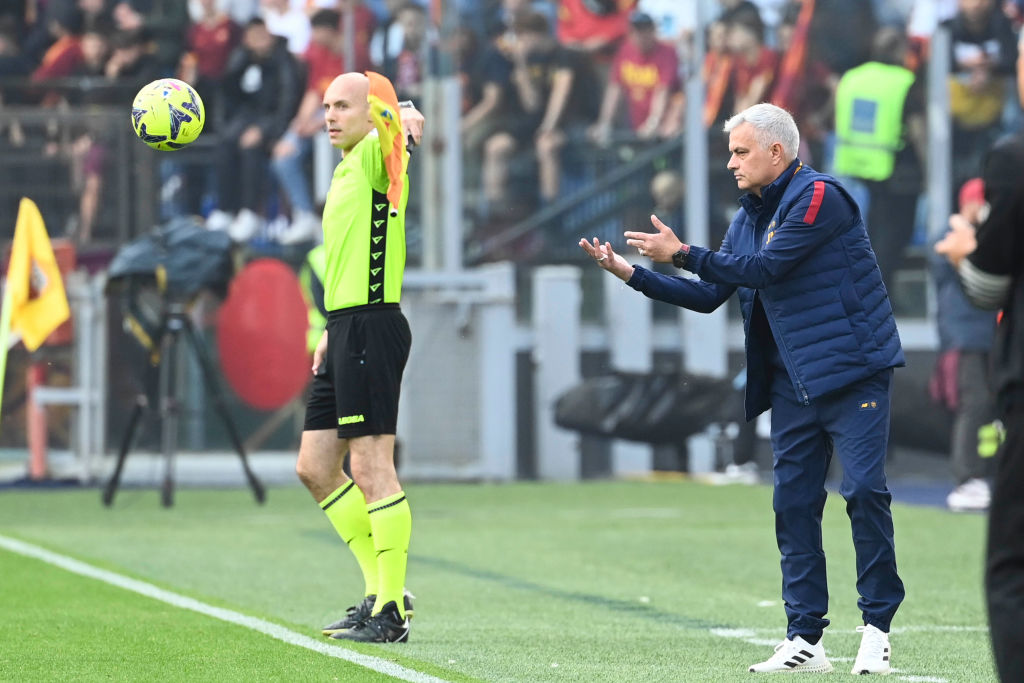 José Mourinho, l'allenatore della Roma