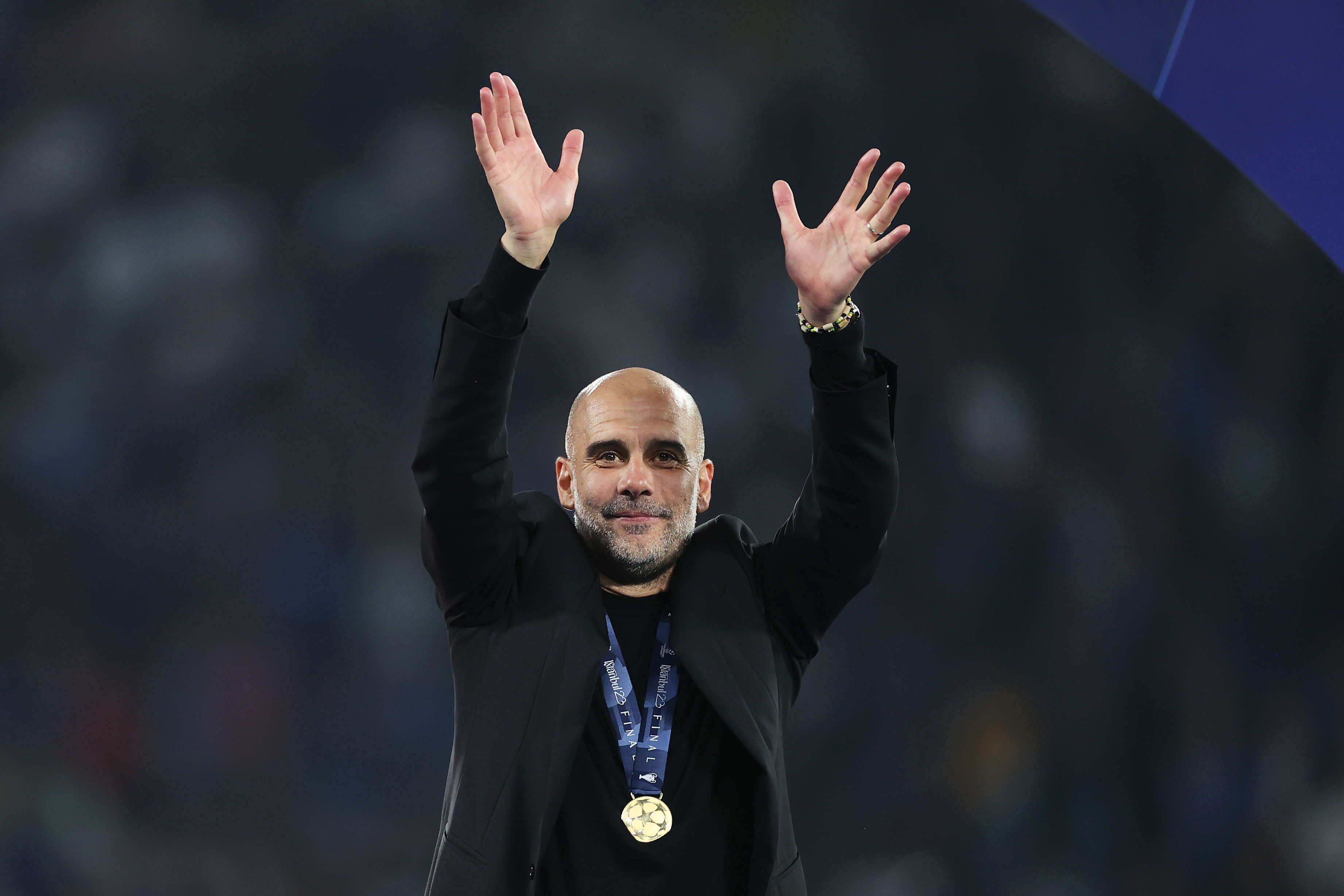 Pep Guardiola, allenatore del Manchester City