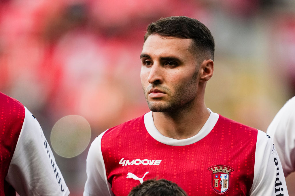 Abel Ruiz con il Braga