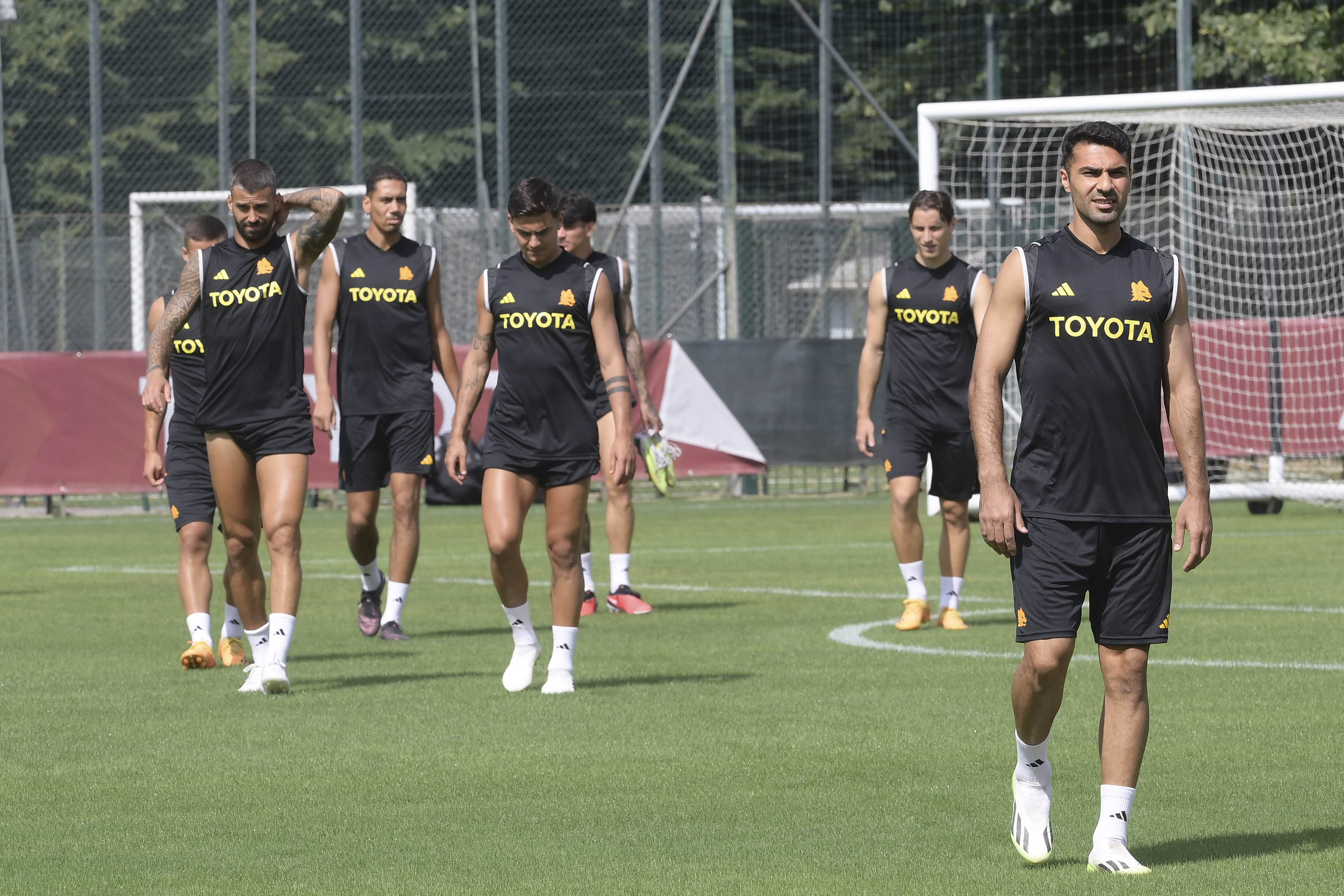 Allenamento Trigoria 