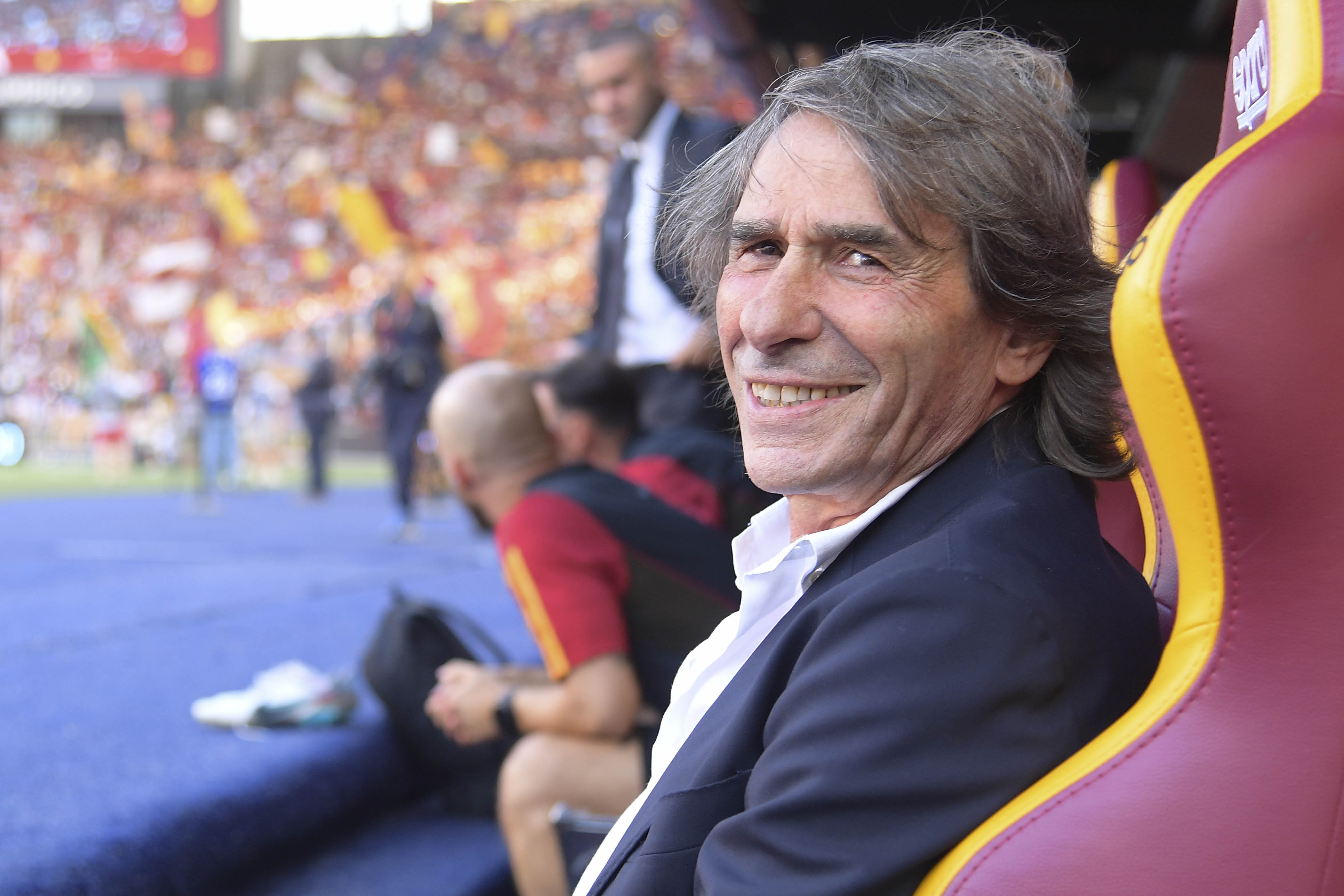 Bruno Conti durante Roma-Salernitana