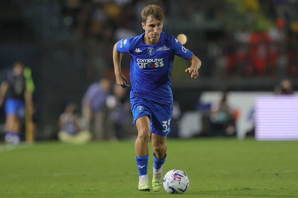 Baldanzi in campo contro l'Empoli