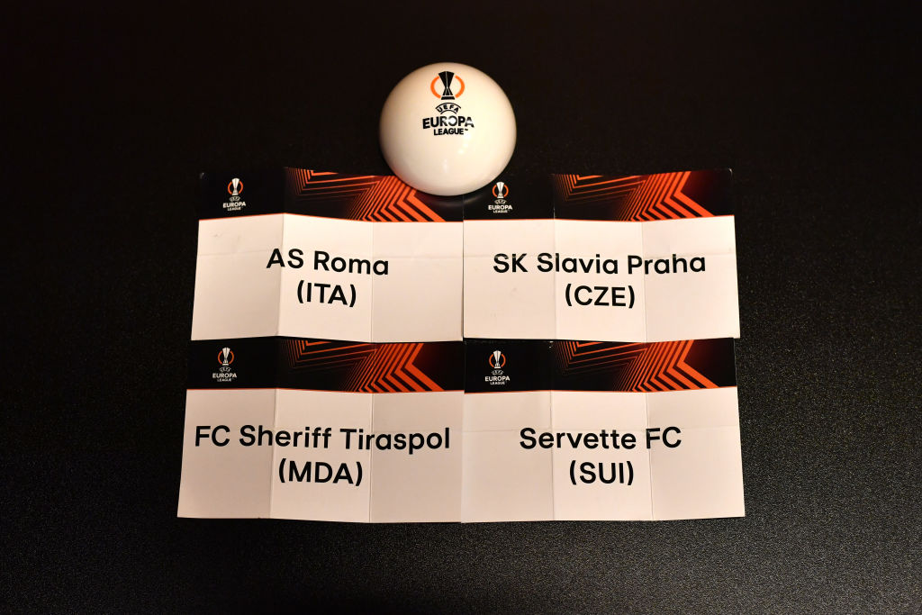 Biglietti del sorteggio in Europa League