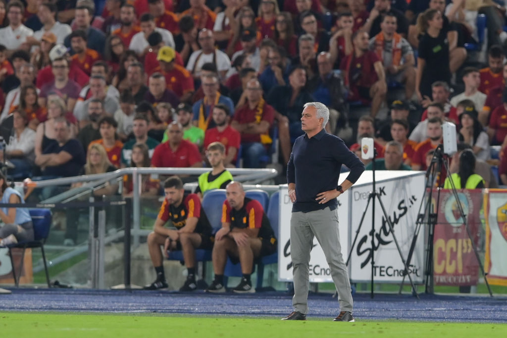 José Mourinho, l'allenatore della Roma