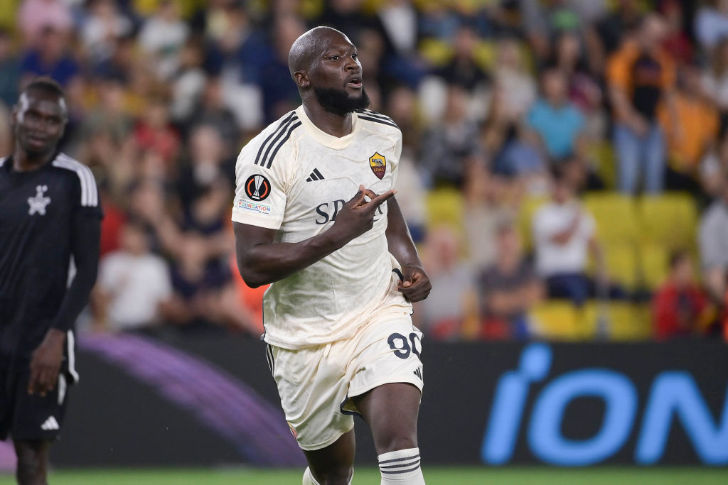 Lukaku in azione contro lo Sheriff Tiraspol