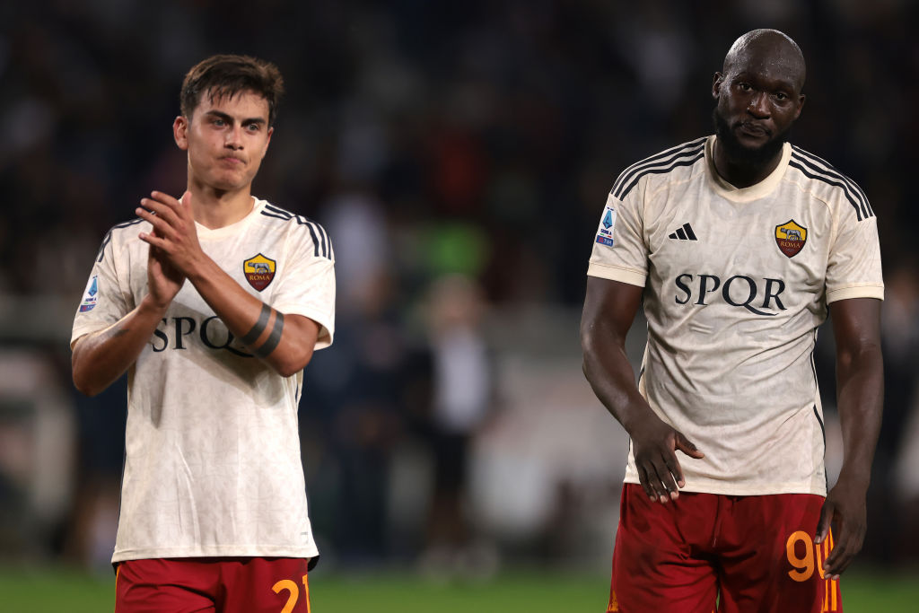 Dybala e Lukaku dopo una partita